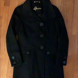 Guess Vintage Black Peacoat